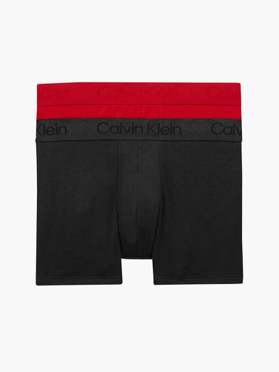 Calvin Klein Underwear HU832193 | Calvin Klein 2 Pack Férfi Alsónadrág Piros / Fekete